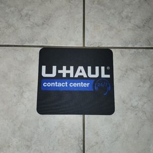 NWOT U-HAUL Mouse Pad Office Work